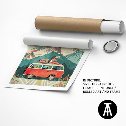 Artwork as Print Only or Rolled Art