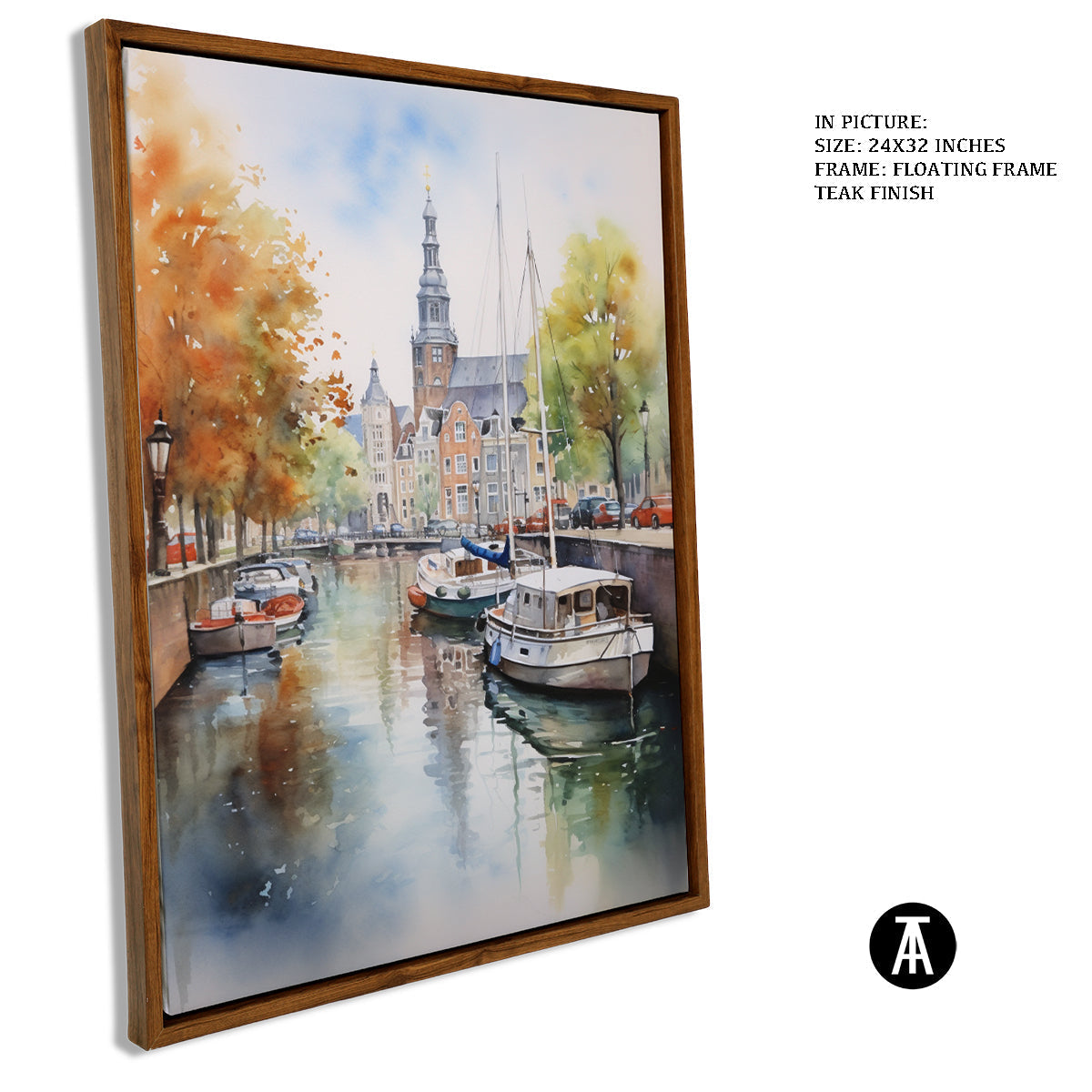 Artwork in Floating Frame