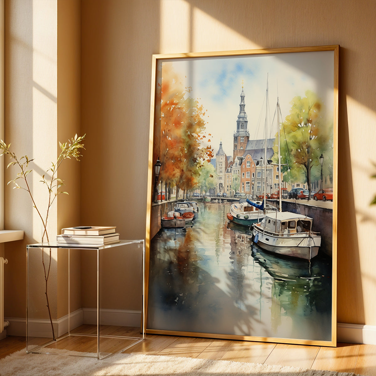 Limited Edition Painting in a Lifestyle Setting