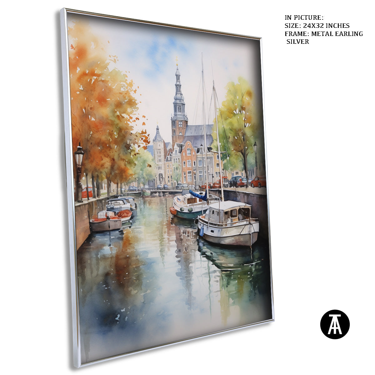 Artwork in Black Frame
