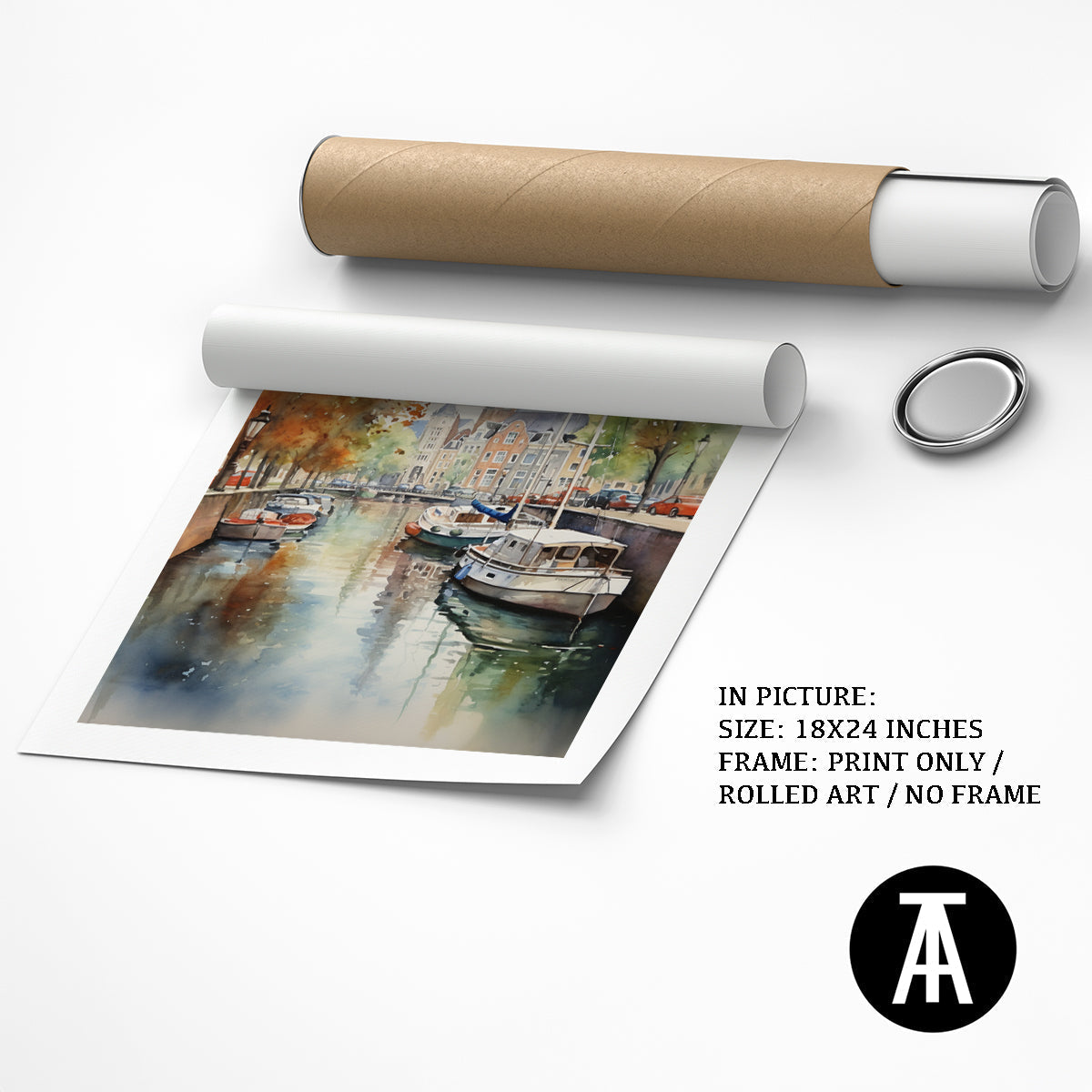 Artwork as Print Only or Rolled Art