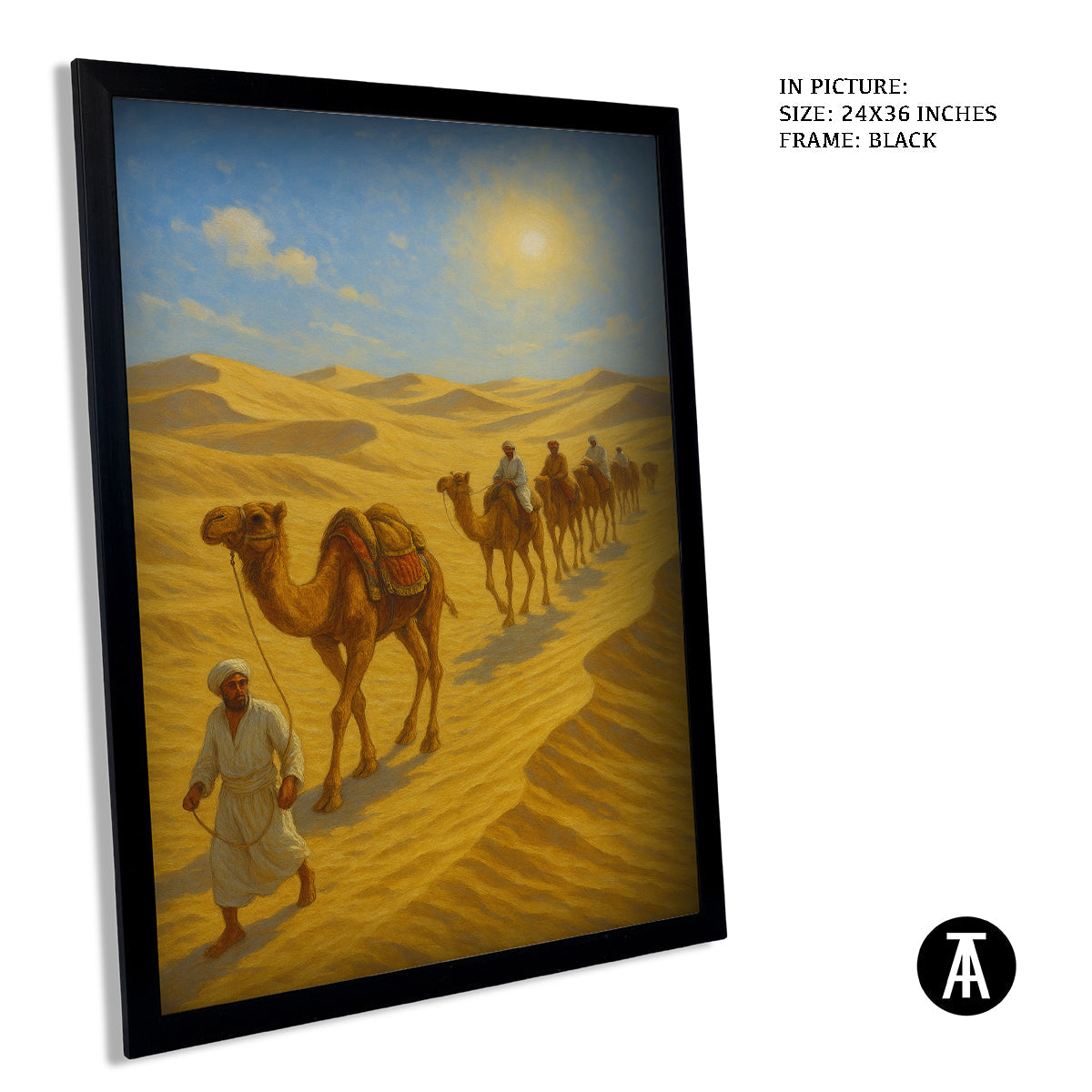 Artwork in Black Frame
