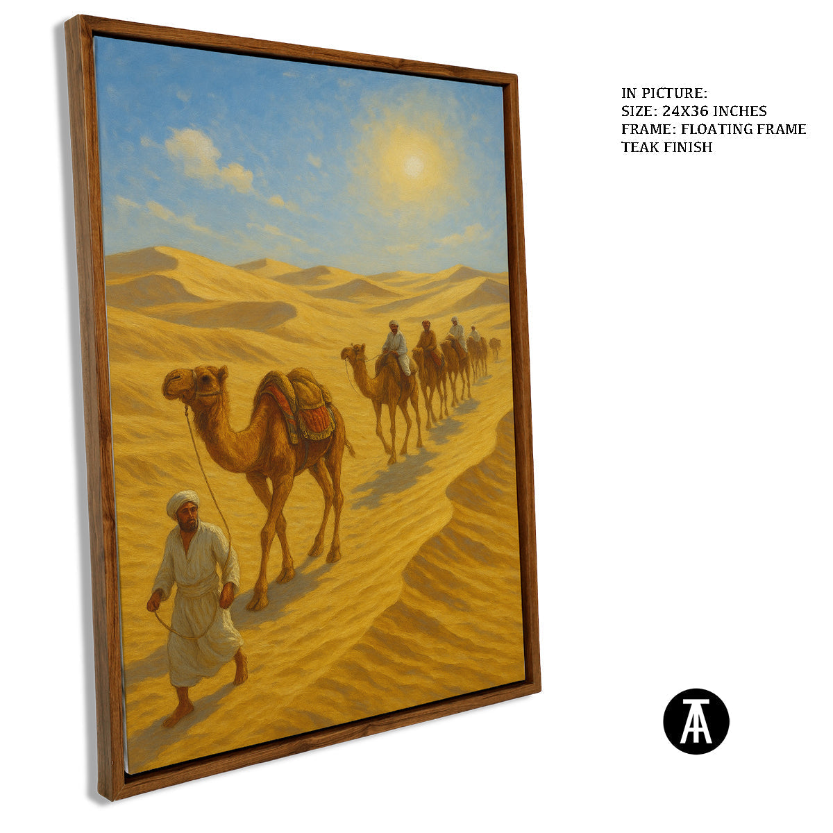 Artwork in Floating Frame