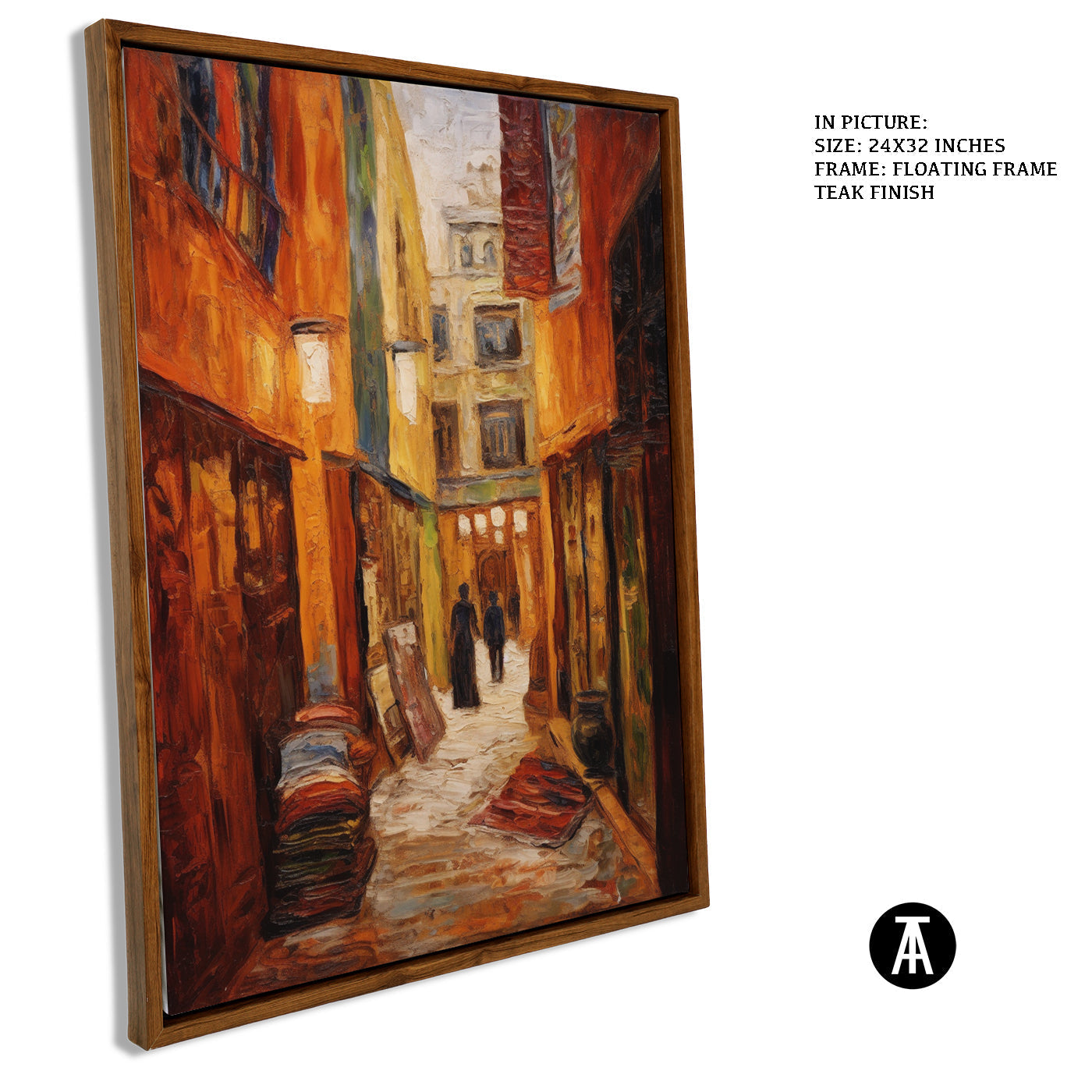 Artwork in Floating Frame