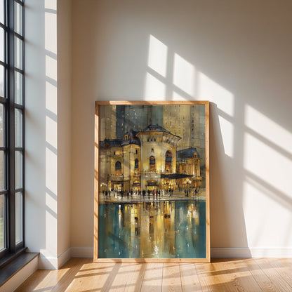 Majestic Painting in a Lifestyle Setting