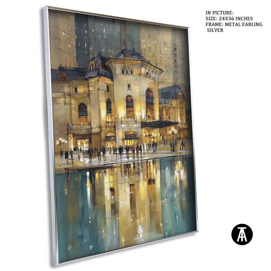 Artwork in Black Frame