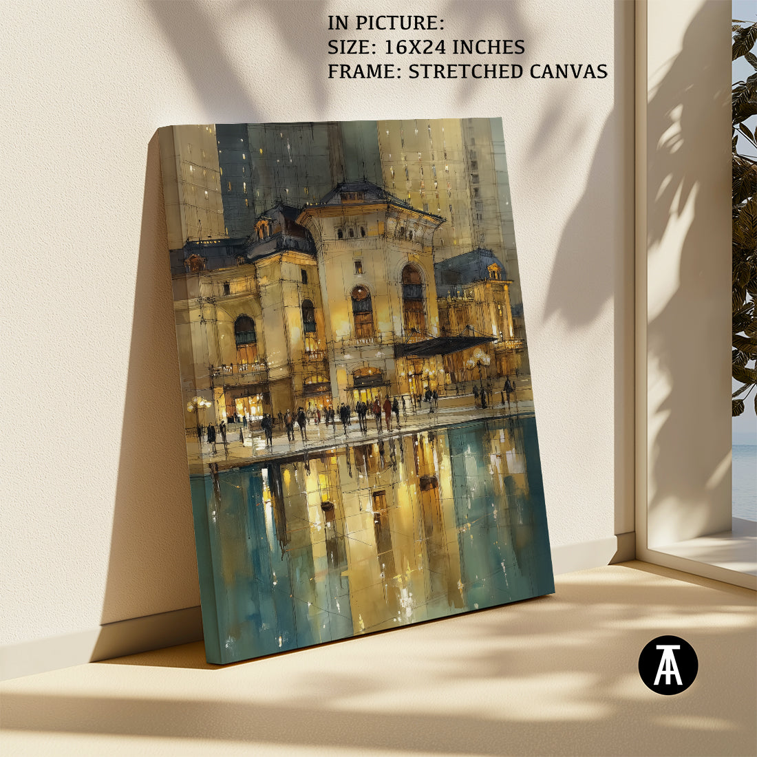 Artwork in Floating Frame