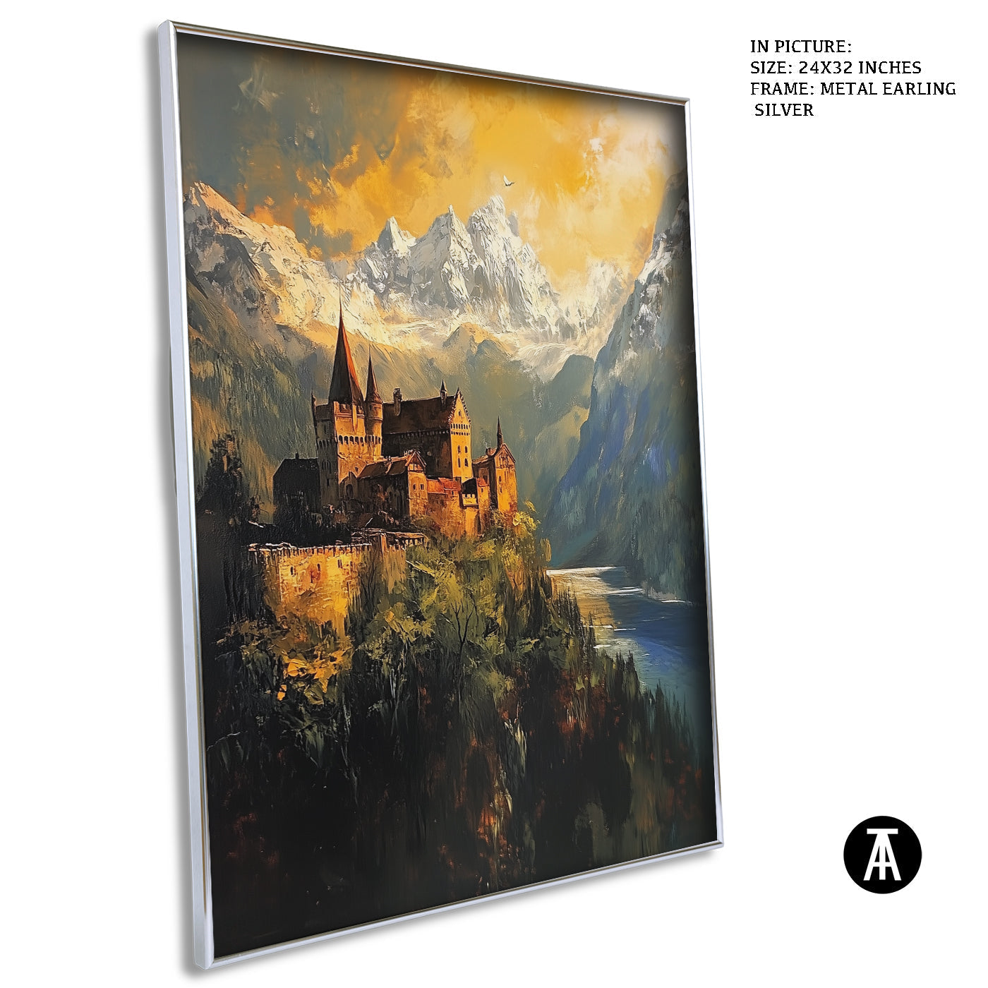 Artwork in Black Frame