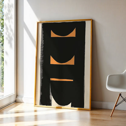 Abstract Art in a Lifestyle Setting Cat Eyes by NYC Abstract