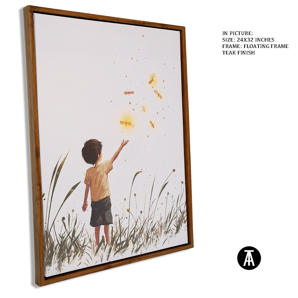 Artwork in Floating Frame