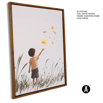 Artwork in Floating Frame