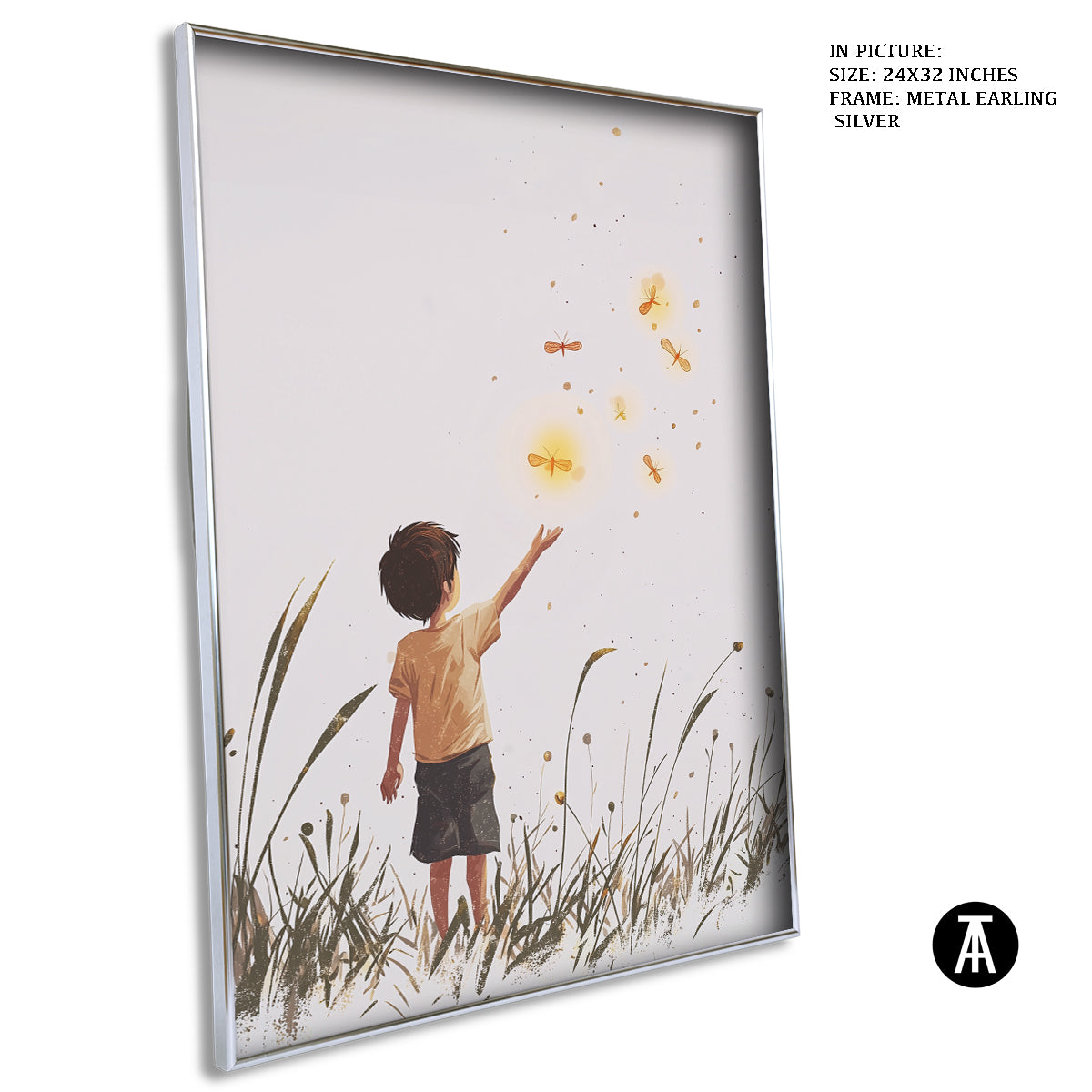 Artwork in Black Frame