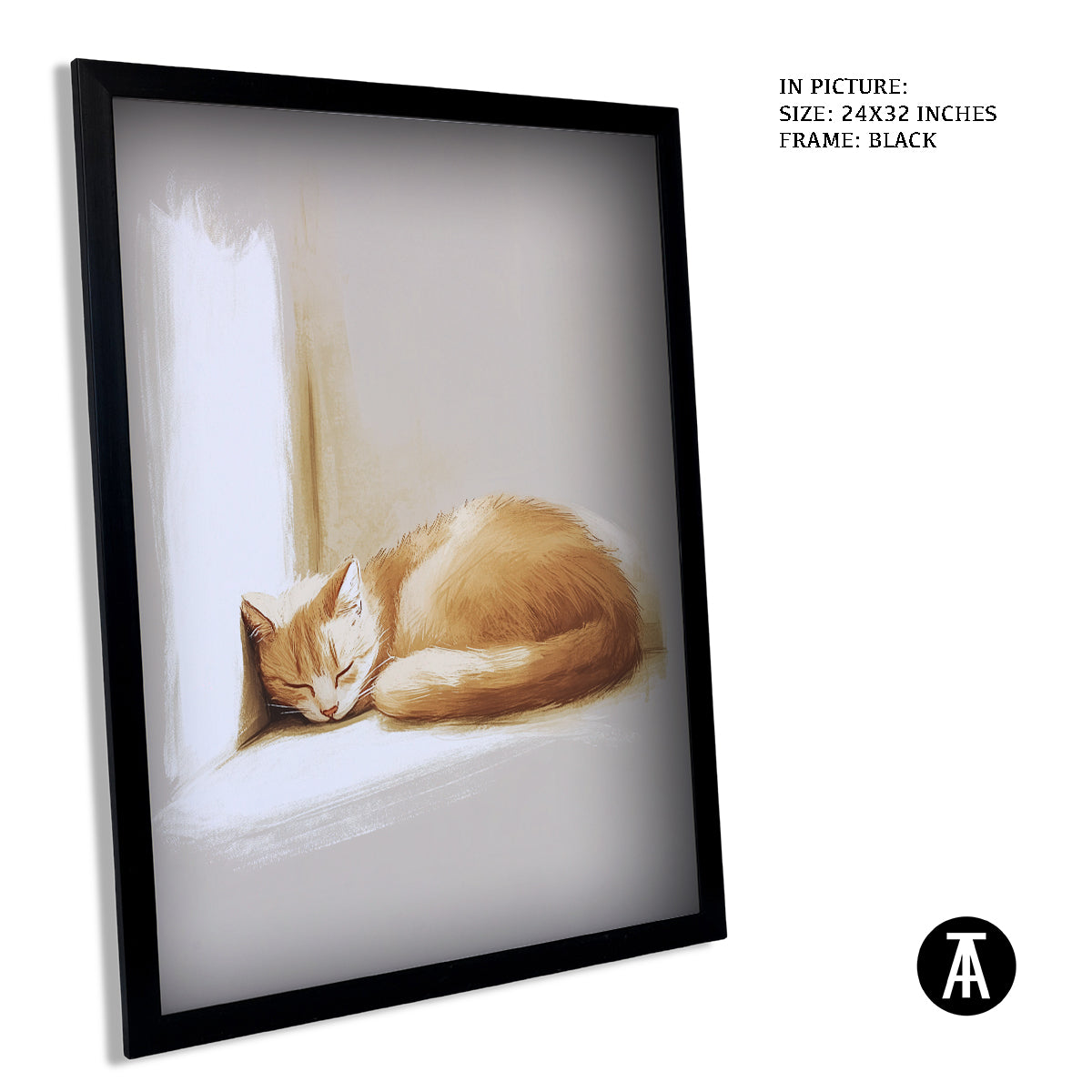 Artwork in Metal Earling Silver Frame