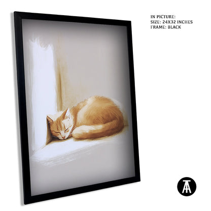 Artwork in Metal Earling Silver Frame