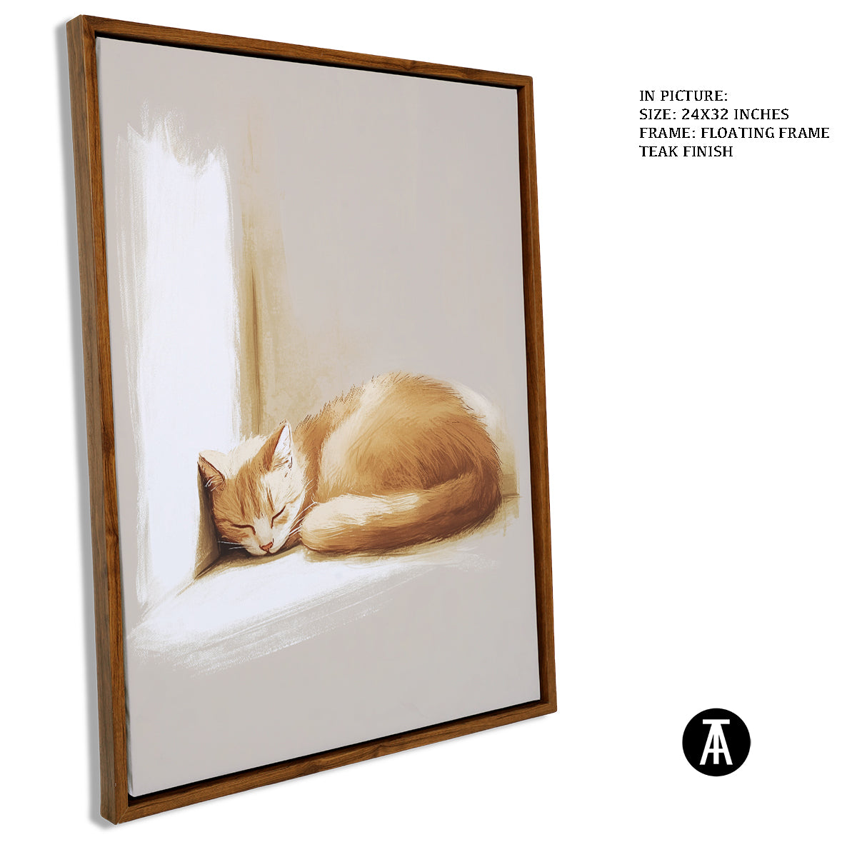 Artwork in Floating Frame