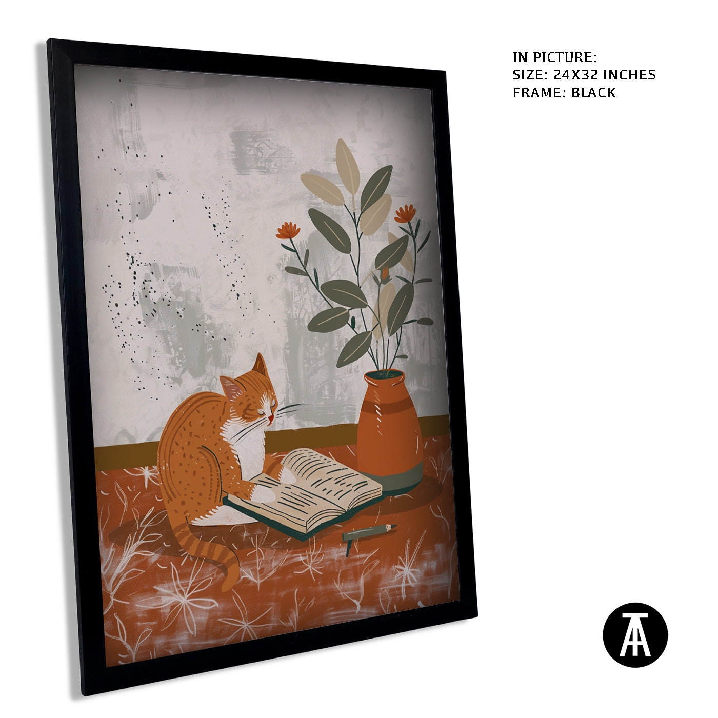 Artwork in Black Frame