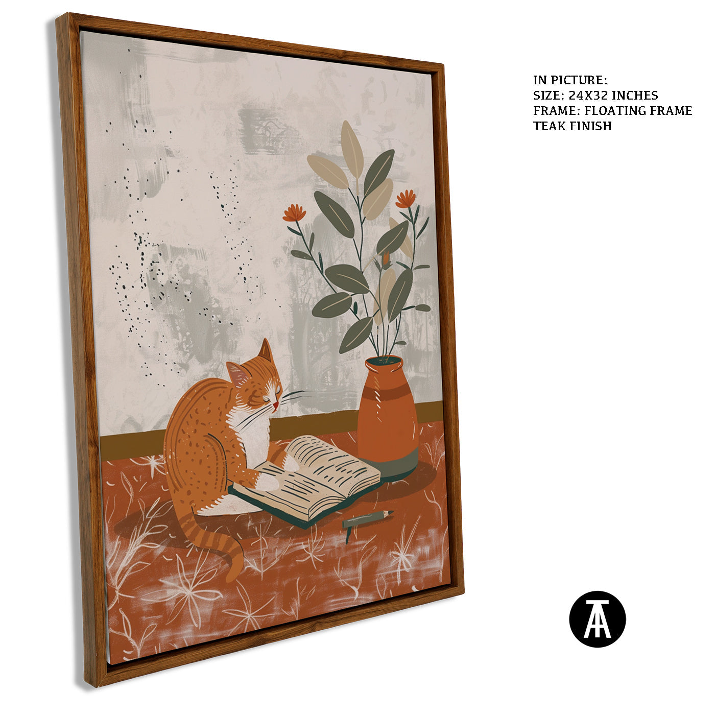 Artwork in Floating Frame