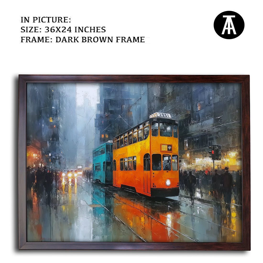 Artwork in Black Frame