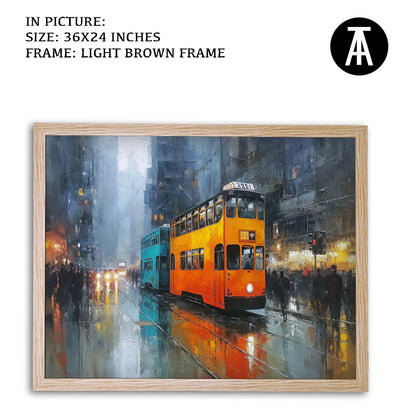 Artwork in Metal Earling Silver Frame