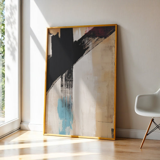 Abstract Art in a Lifestyle Setting Ceramic Echo by NYC Abstract