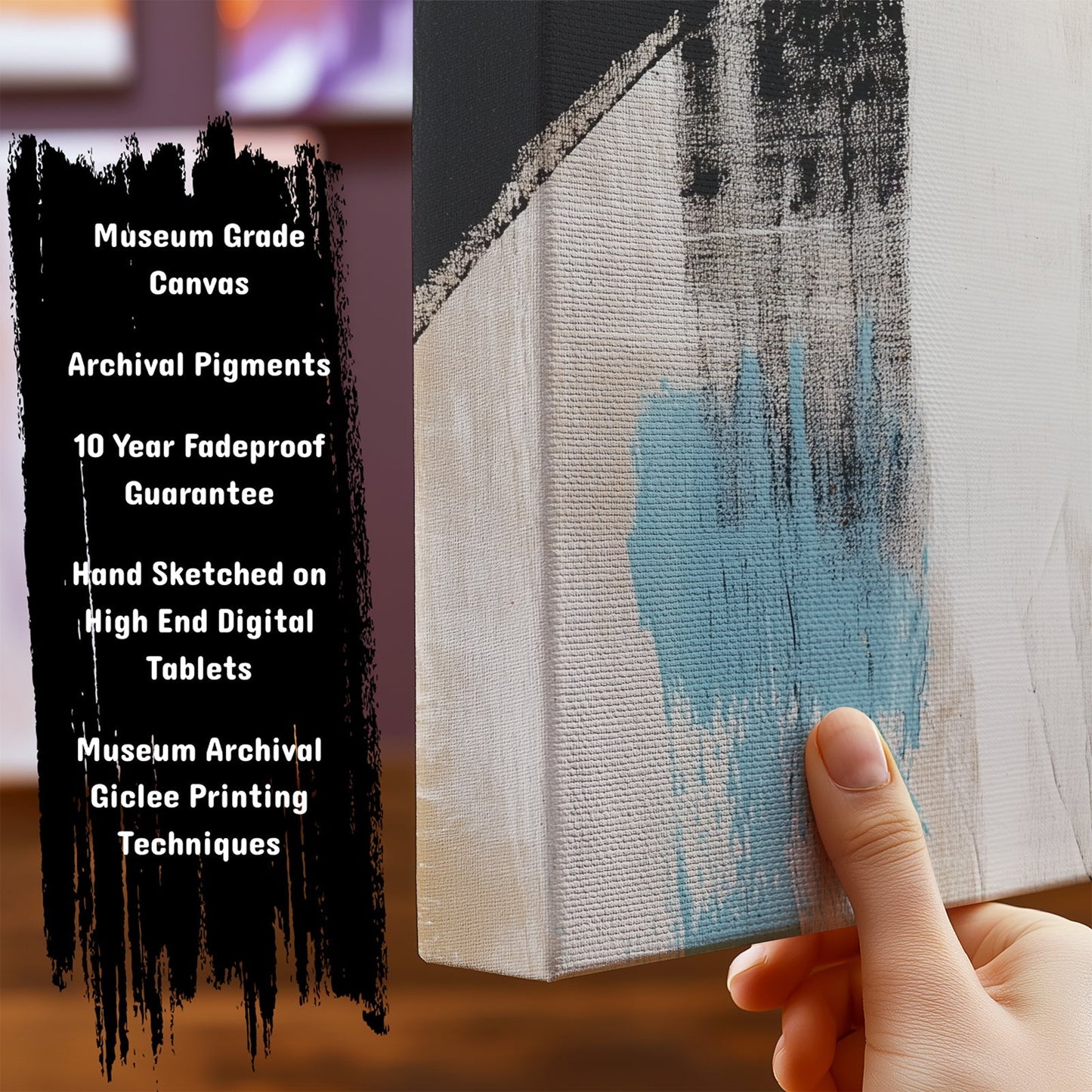 Important Features of our Abstract ArtworksCeramic Echo by NYC Abstract