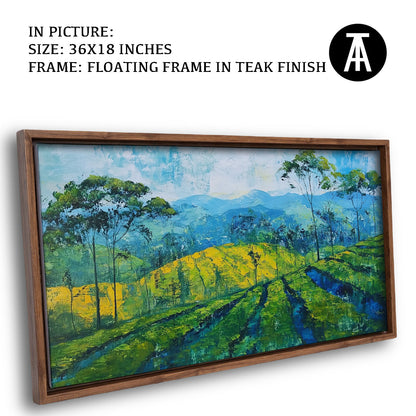 Artwork in Floating Frame