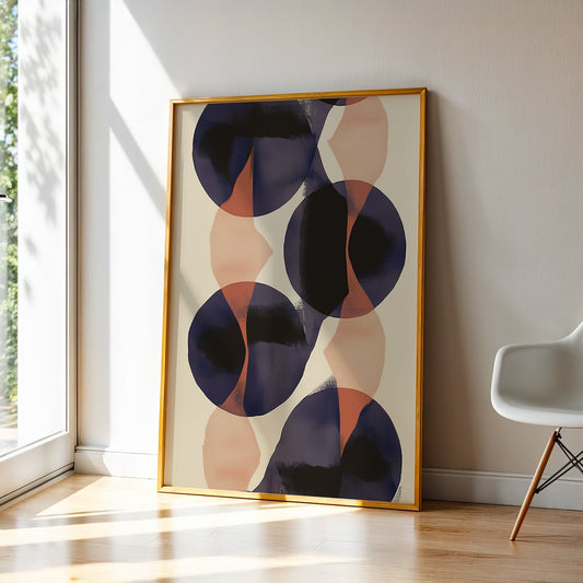 Abstract Art in a Lifestyle Setting Chain Of Thoughts by NYC Abstract