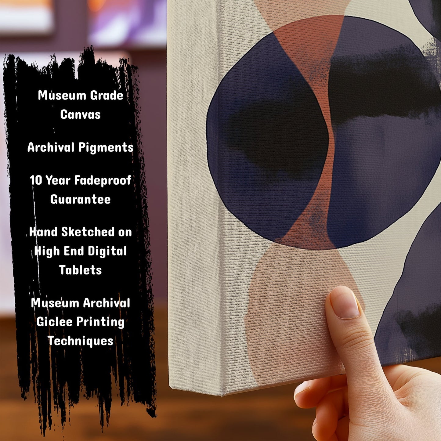 Important Features of our Abstract ArtworksChain Of Thoughts by NYC Abstract