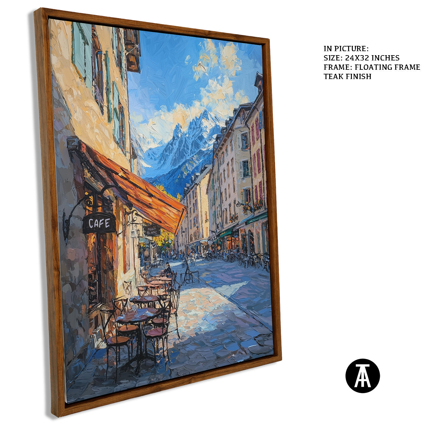 Artwork in Floating Frame
