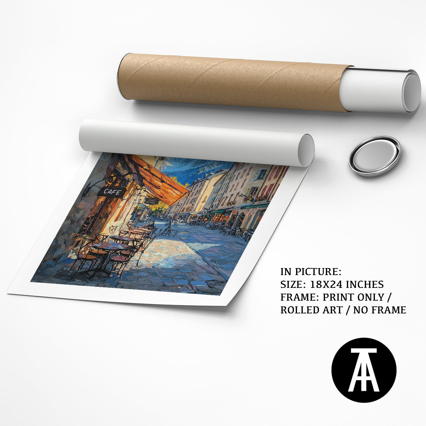 Artwork as Print Only or Rolled Art