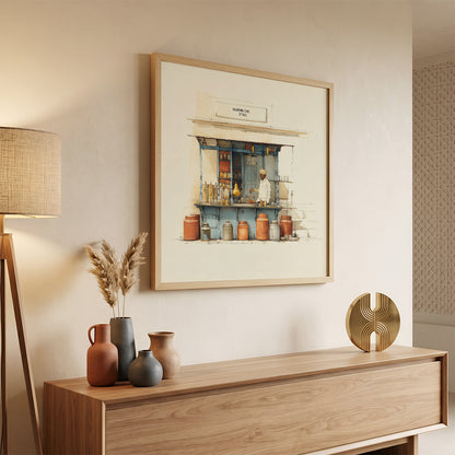Indian Art in a Lifestyle Setting