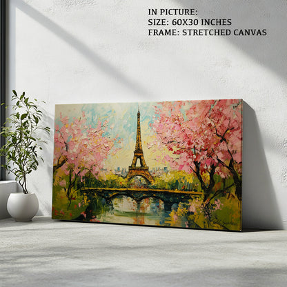 Artwork in Natural Wood Frame
