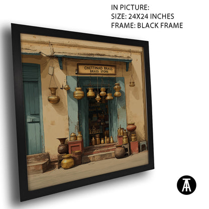 Artwork in Black Frame