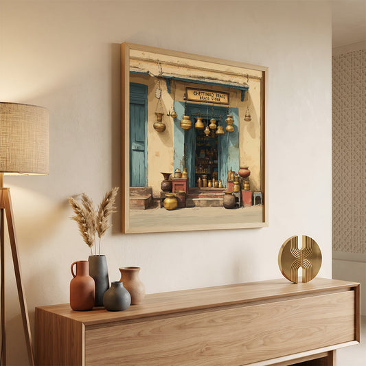 Indian Art in a Lifestyle Setting