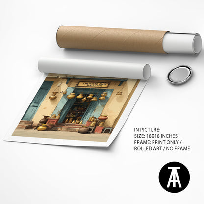 Artwork as Print Only / Rolled Art