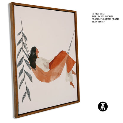 Artwork in Floating Frame
