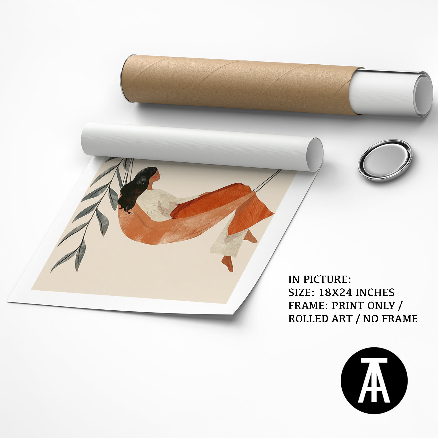 Artwork as Print Only or Rolled Art