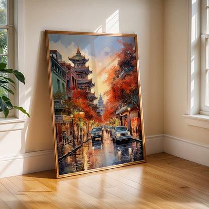 California Painting in a Lifestyle Setting