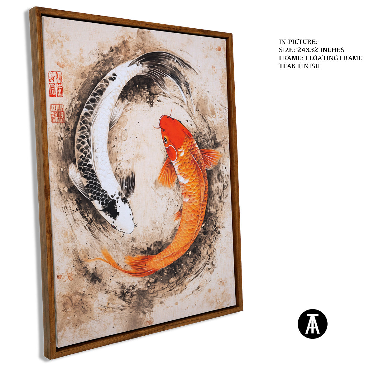 Artwork in Floating Frame