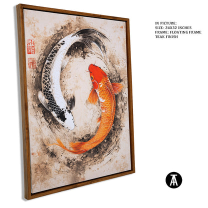 Artwork in Floating Frame
