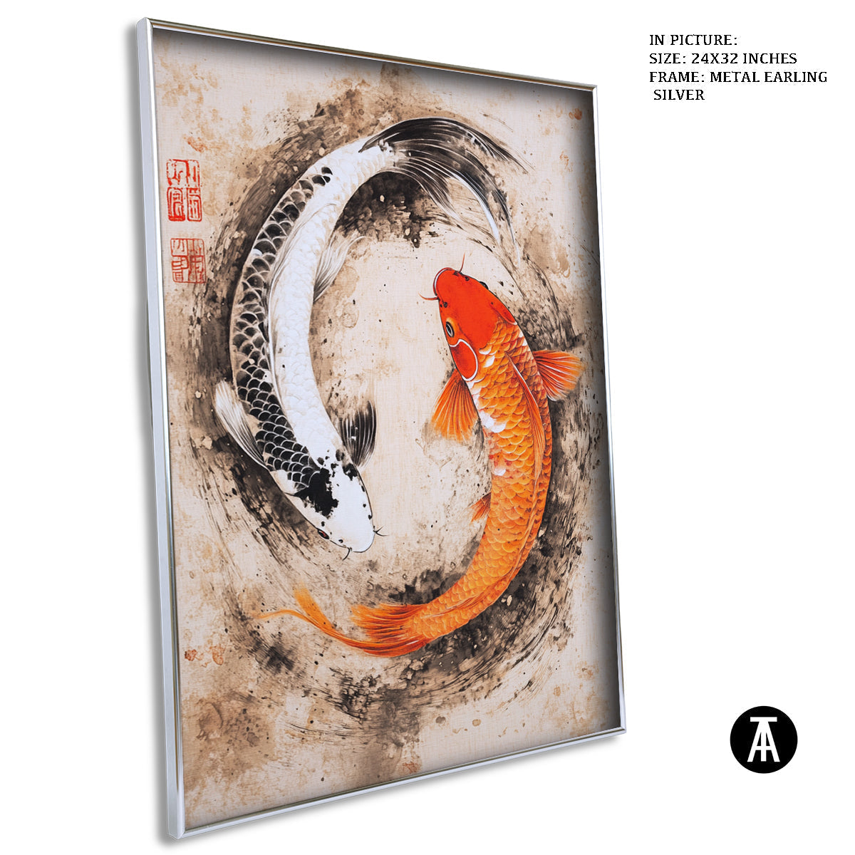 Artwork in Black Frame