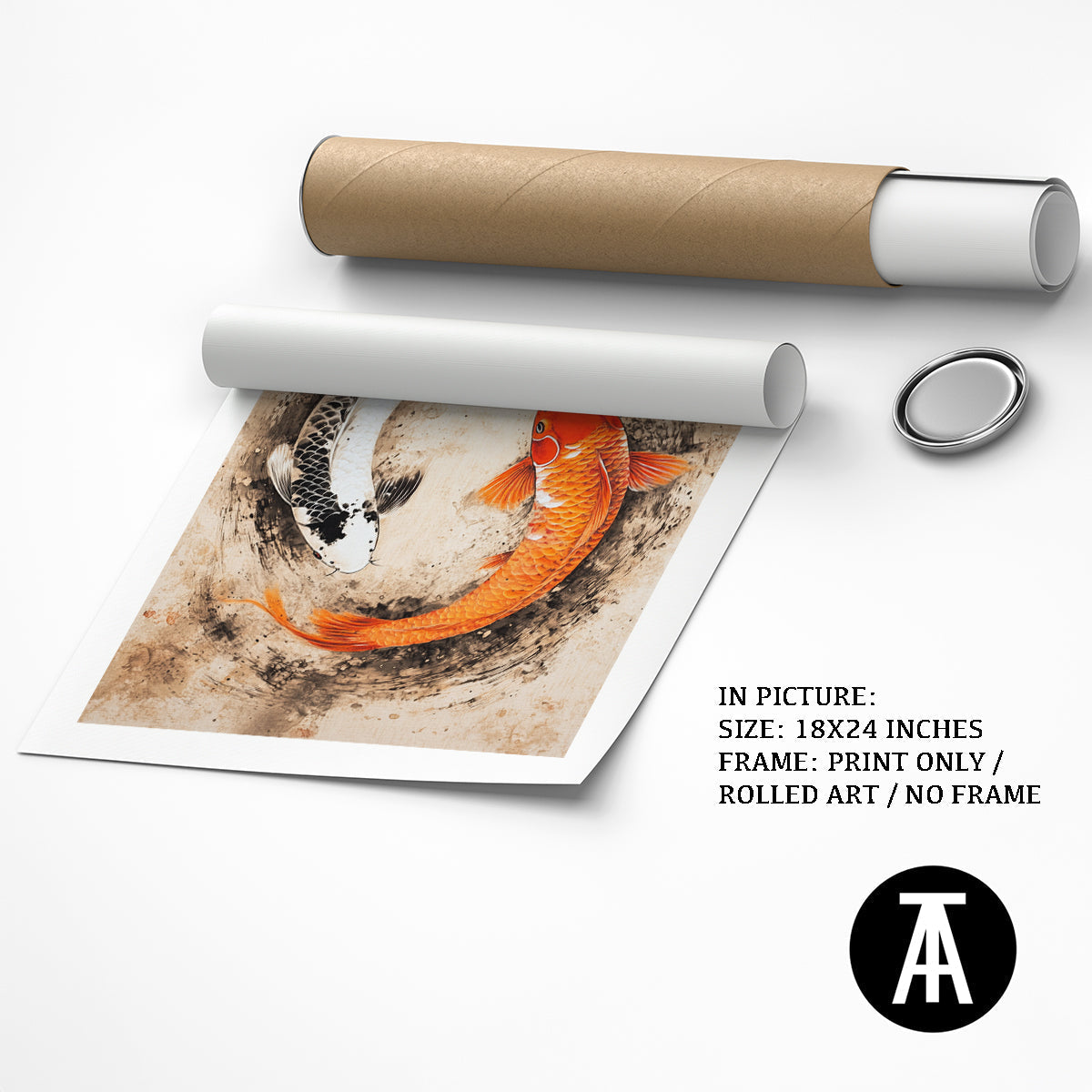 Artwork as Print Only or Rolled Art