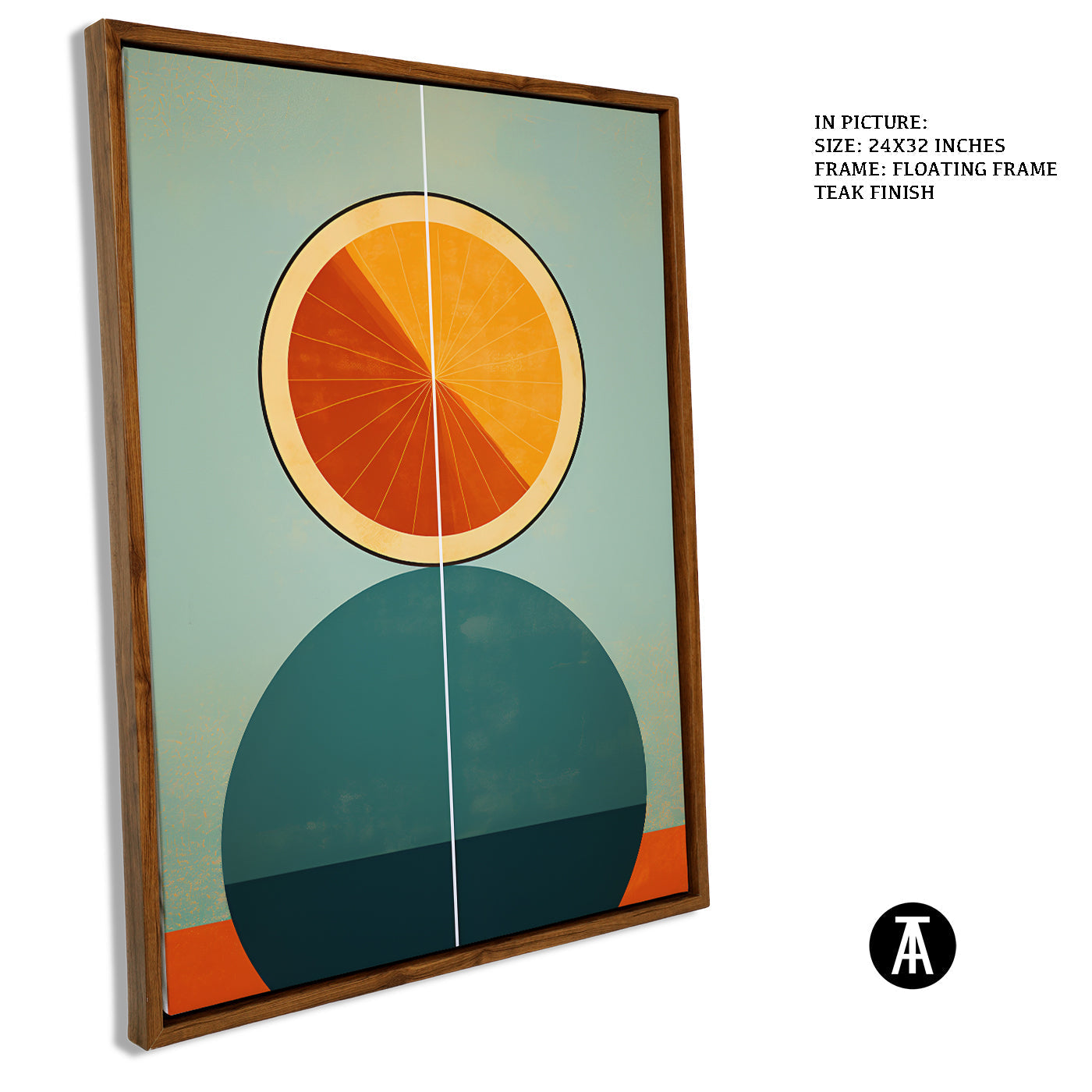Artwork in Floating Frame