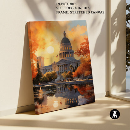 Sample Artwork in Stretched Canvas