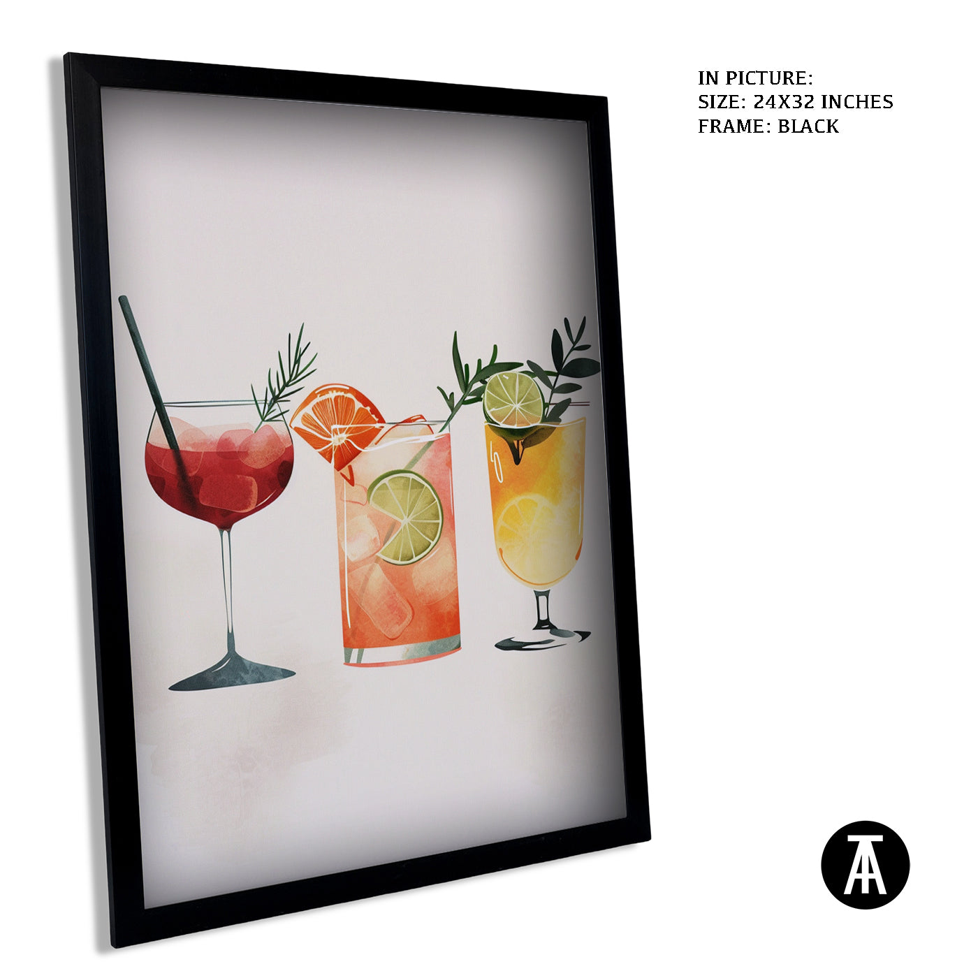 Artwork in Black Frame