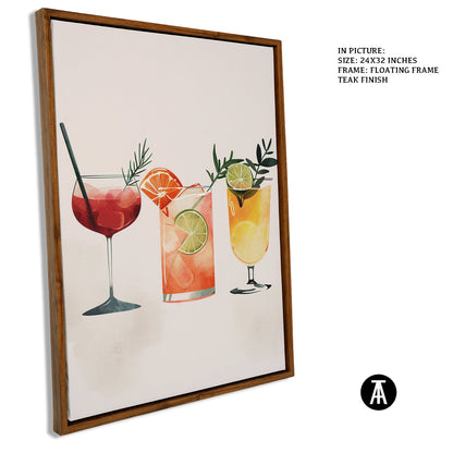 Artwork in Floating Frame