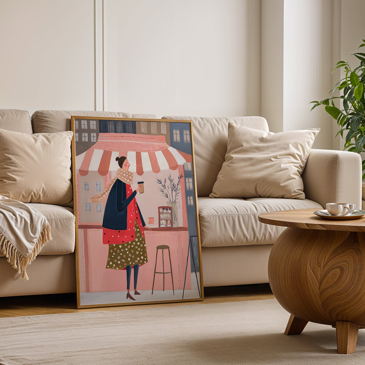 Canvas Art  in a Lifestyle Setting