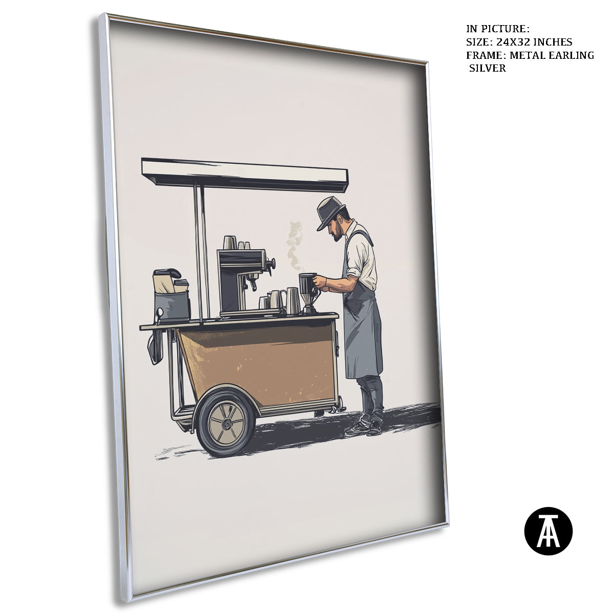 Artwork in Black Frame