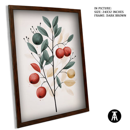 Artwork in Metal Champagne Gold Frame