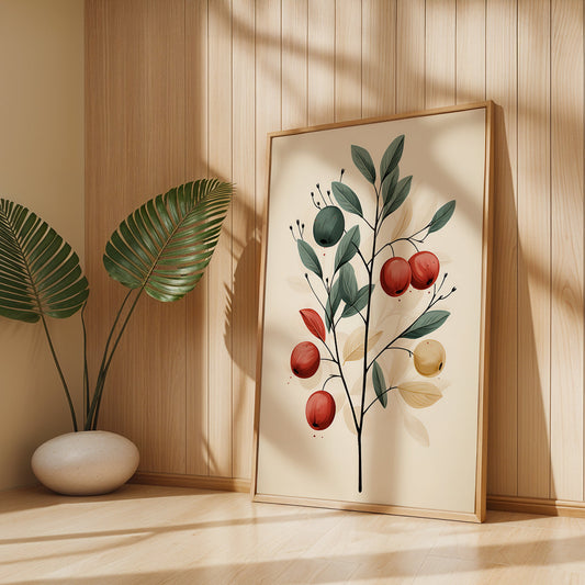 Boho Painting in a Lifestyle Setting